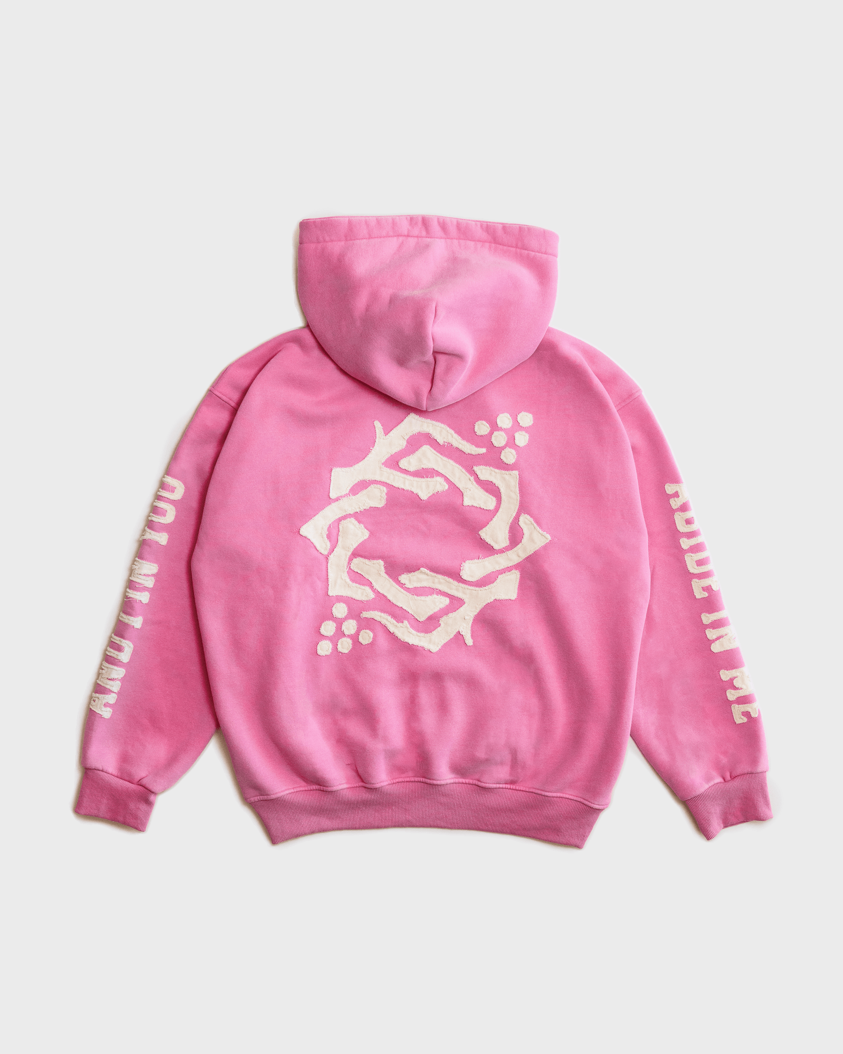 "Abide" Pink Comfort Hoodie (Limited Edition) - Proclamation Coalition