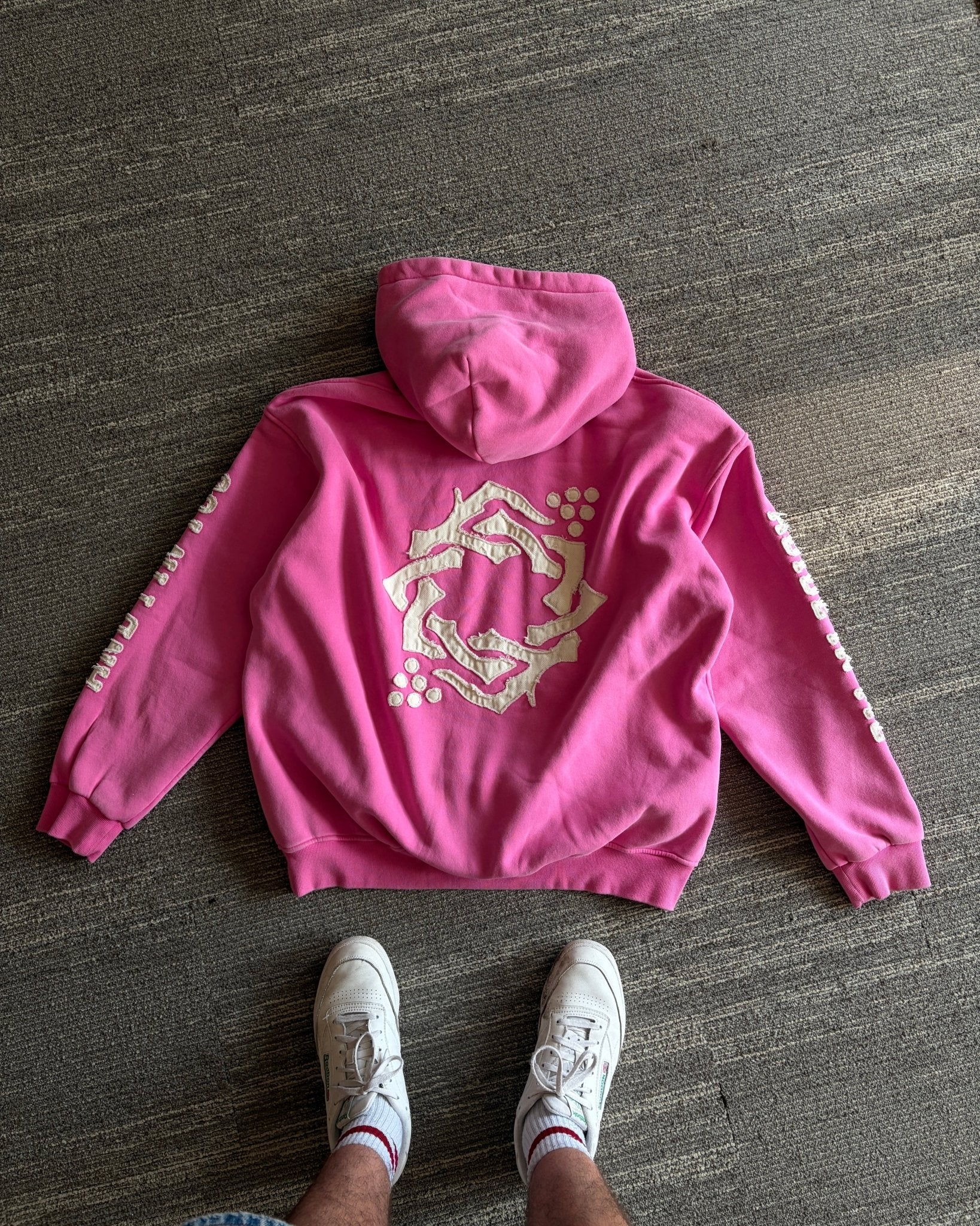 "Abide" Pink Comfort Hoodie (Limited Edition) - Proclamation Coalition