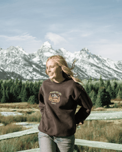 "All Creation PTL" Brown Comfort Crewneck - Proclamation Coalition