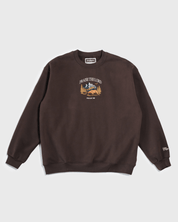 "All Creation PTL" Brown Comfort Crewneck - Proclamation Coalition