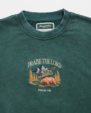 "All Creation PTL" Forest Green Heavyweight+ Tee - Proclamation Coalition