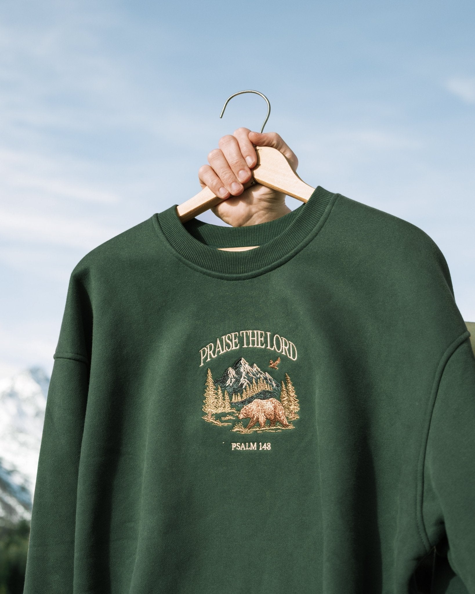 "All Creation PTL" Pine Comfort Crewneck - Proclamation Coalition