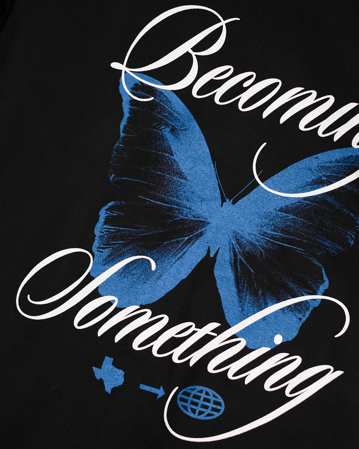 Christian Sweatshirt - Becoming Something Black Embroidered Hoodie - Proclamation Coalition