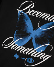 Christian Sweatshirt - Becoming Something Black Embroidered Hoodie - Proclamation Coalition