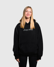 Christian Sweatshirt - Becoming Something Black Embroidered Hoodie - Proclamation Coalition