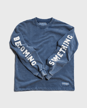 "Becoming Something" French Terry Long - Sleeve Tee - Proclamation Coalition