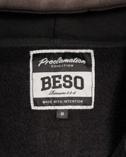 "Becoming Something" Smoke Relaxed Comfort Zip - Up - Proclamation Coalition