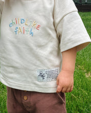 "Childlike Faith" Kids Boxy Tee - Proclamation Coalition
