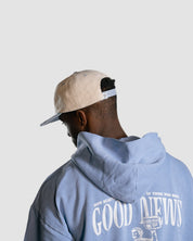 "Childlike Faith" - Vanilla & Sky Blue Corduroy Hat - Proclamation Coalition