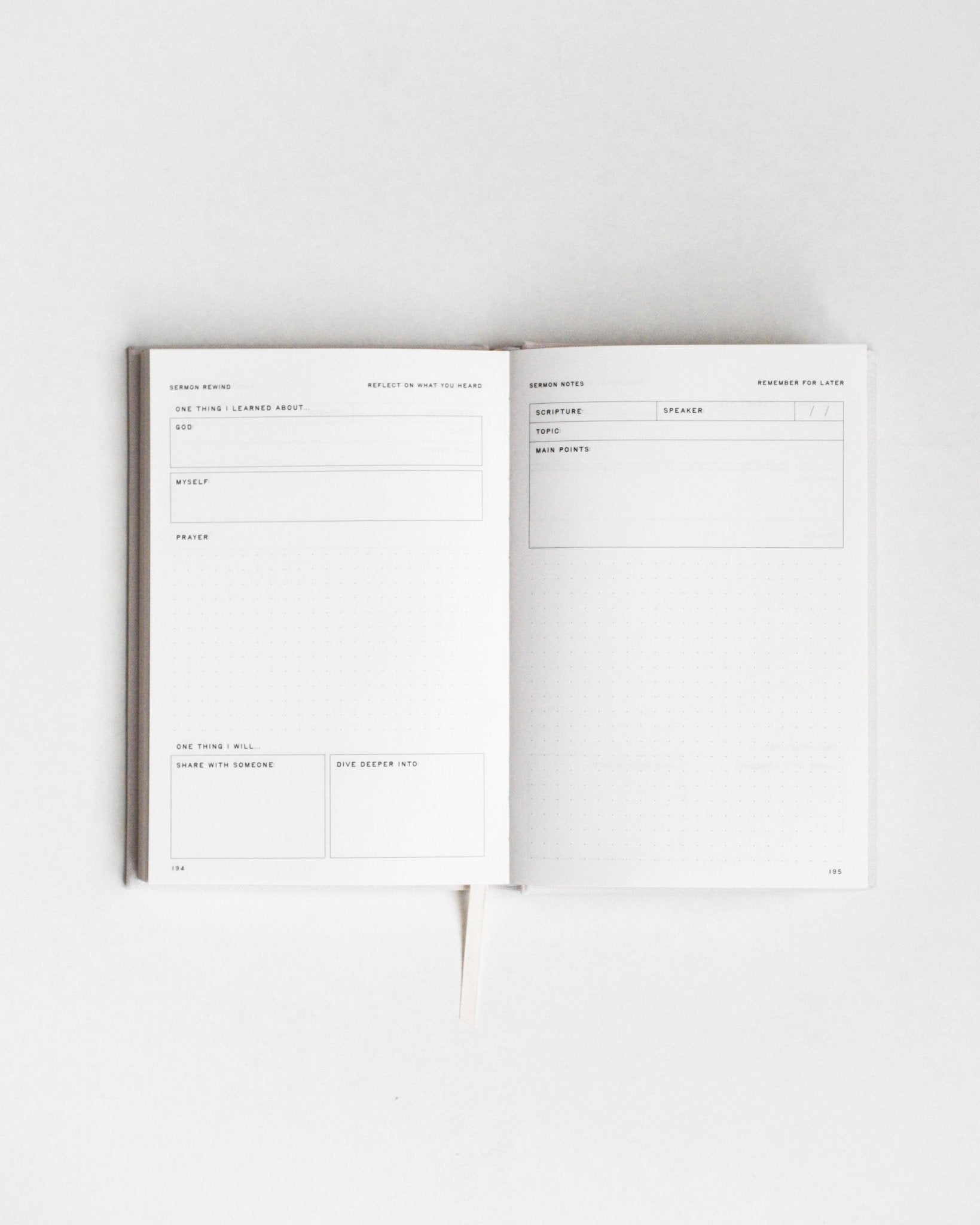 Church Notes Spiral - Bound (Limited Edition) - Proclamation Coalition