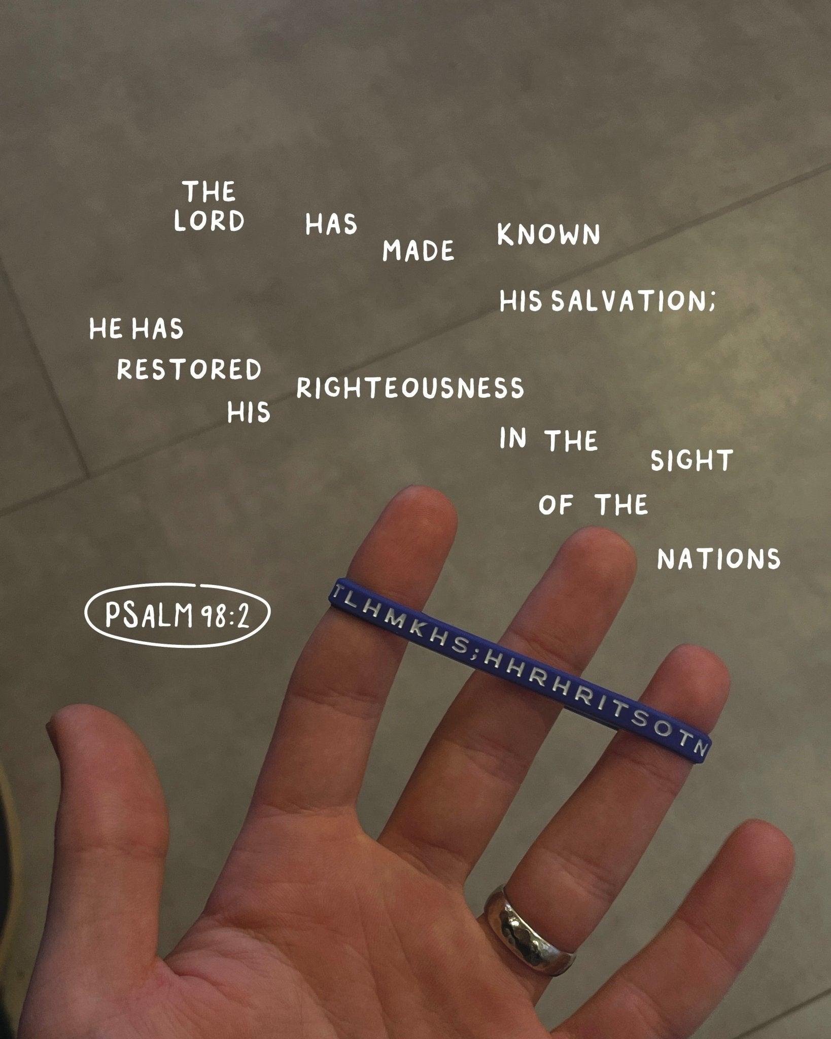 Custom Memory Verse Wristbands - Proclamation Coalition