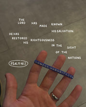 Custom Memory Verse Wristbands - Proclamation Coalition