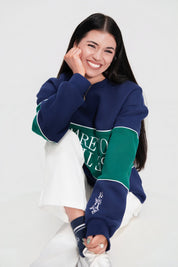 "Dare To Be True" Color - Block Comfort Crewneck - Proclamation Coalition