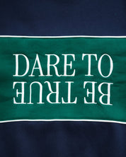 "Dare To Be True" Color - Block Comfort Crewneck - Proclamation Coalition