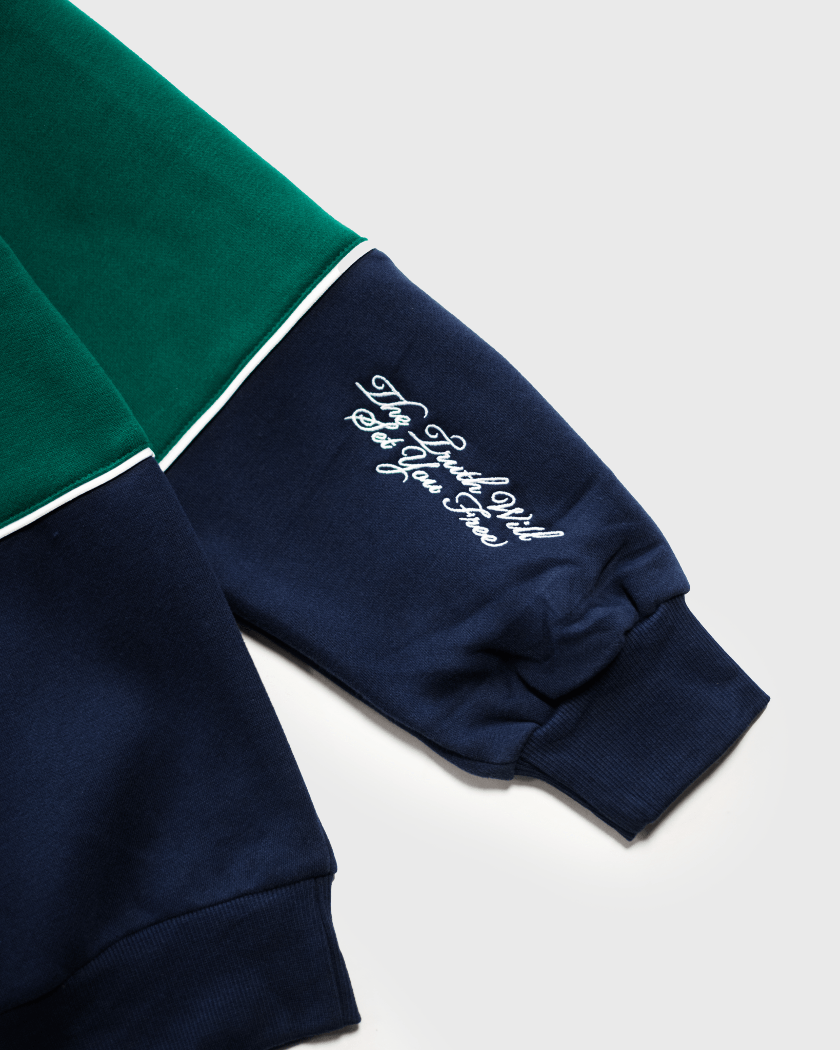 "Dare To Be True" Color - Block Comfort Crewneck - Proclamation Coalition