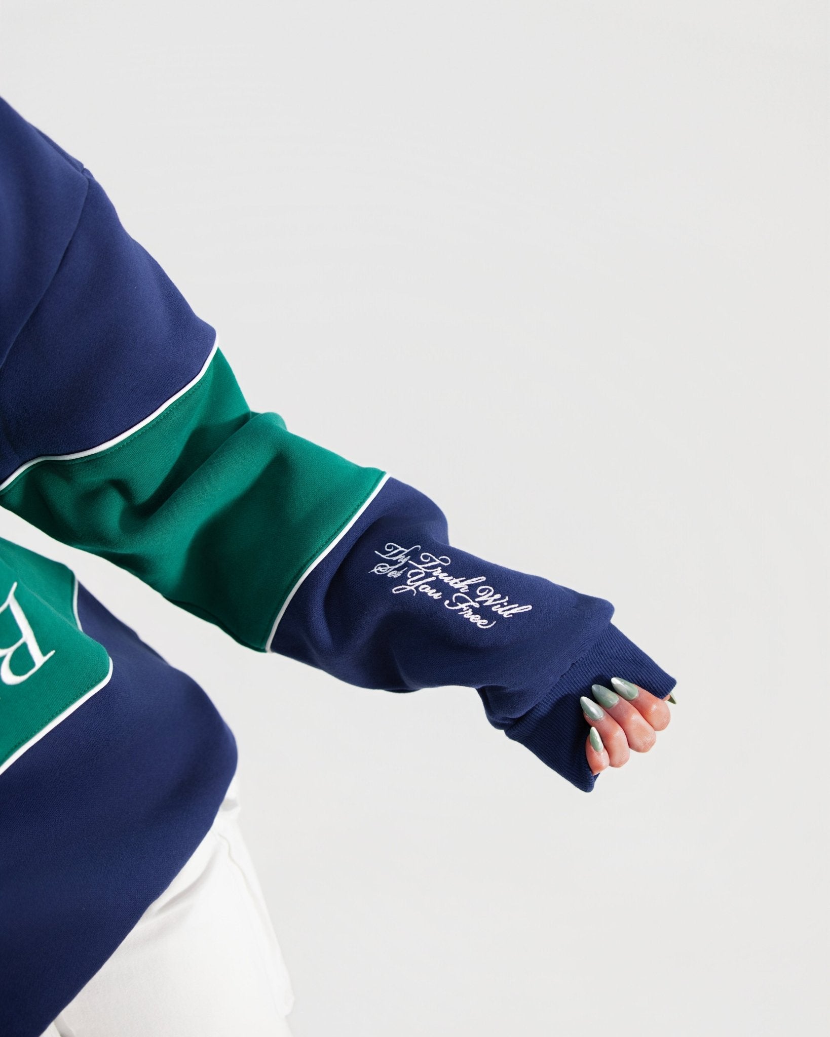 "Dare To Be True" Color - Block Comfort Crewneck - Proclamation Coalition