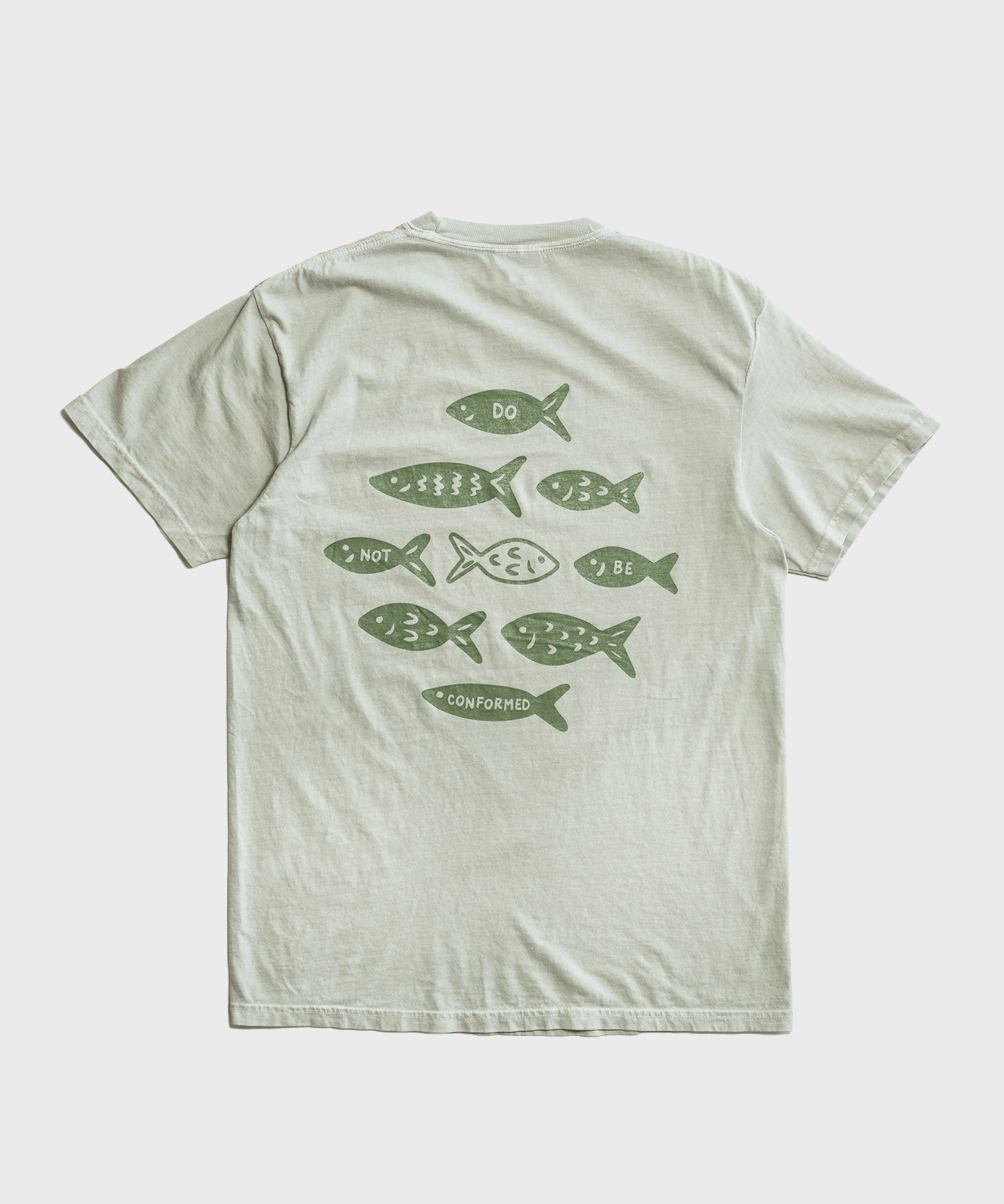 "Don't Conform" Sage COMFORT COLORS Tee - Proclamation Coalition