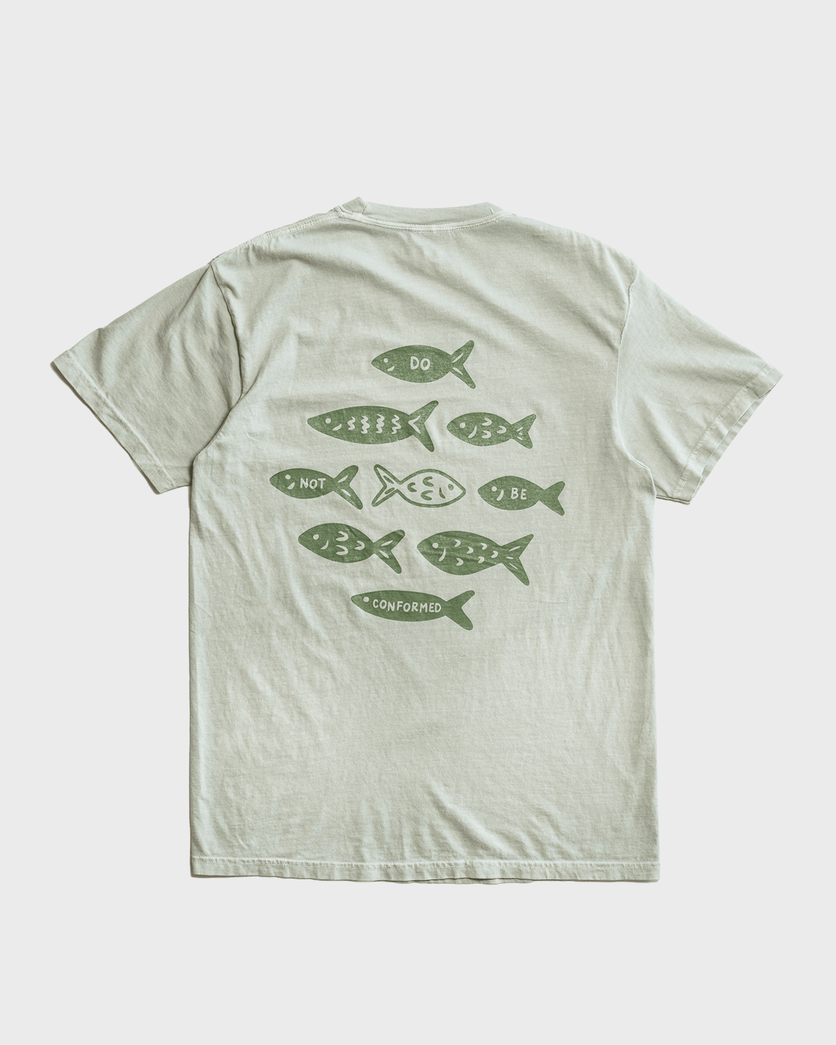 "Don't Conform" Sage COMFORT COLORS Tee - Proclamation Coalition