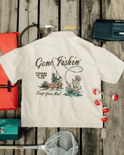 "Fisher of Men" Embroidered Button Up Shirt - Proclamation Coalition