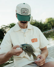"Fisher of Men" Embroidered Button Up Shirt - Proclamation Coalition