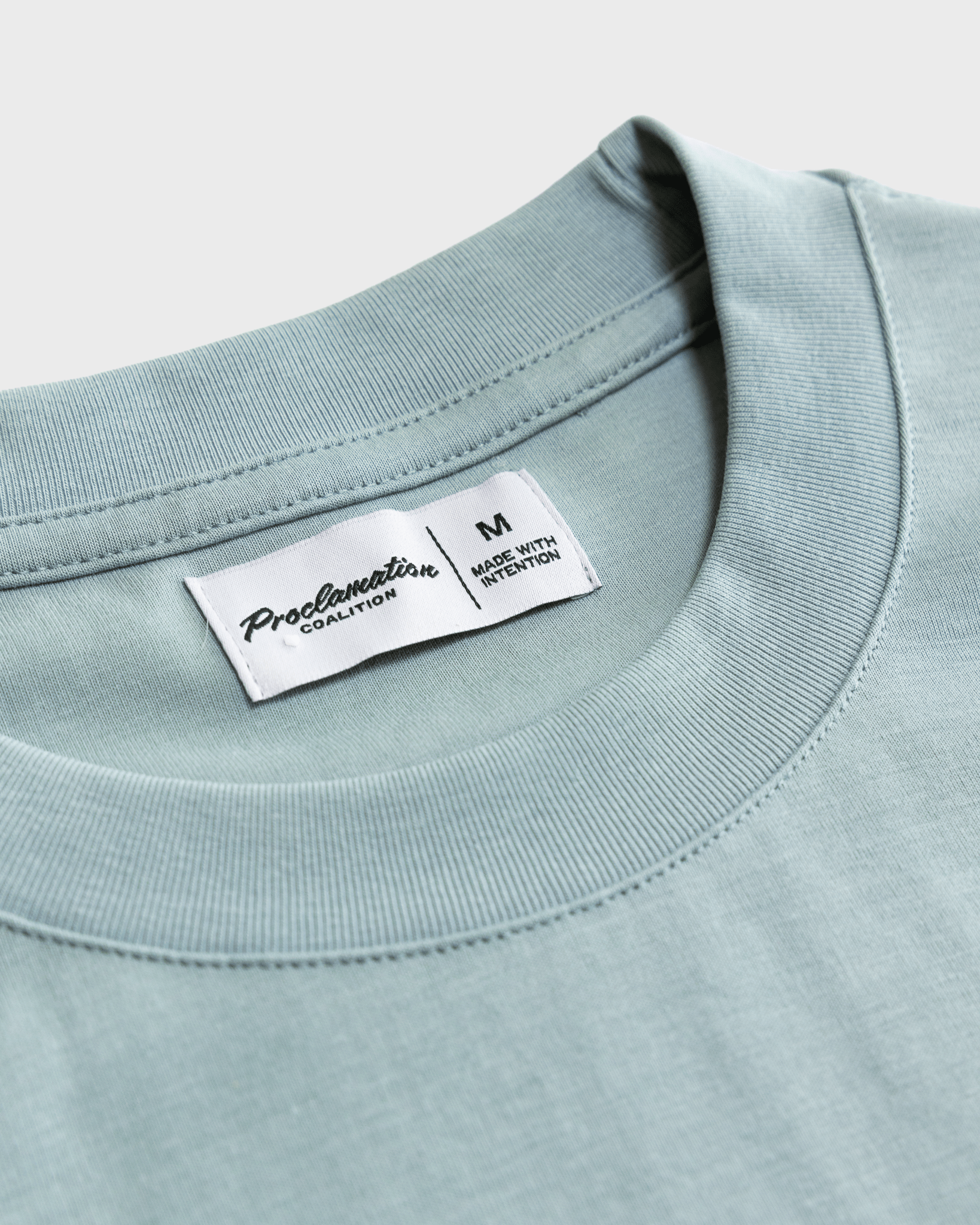 "Fisher of Men" Seafoam Embroidered Essential Tee - Proclamation Coalition