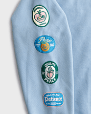 “Fruit Labels” Picnic Comfort Crewneck - Proclamation Coalition