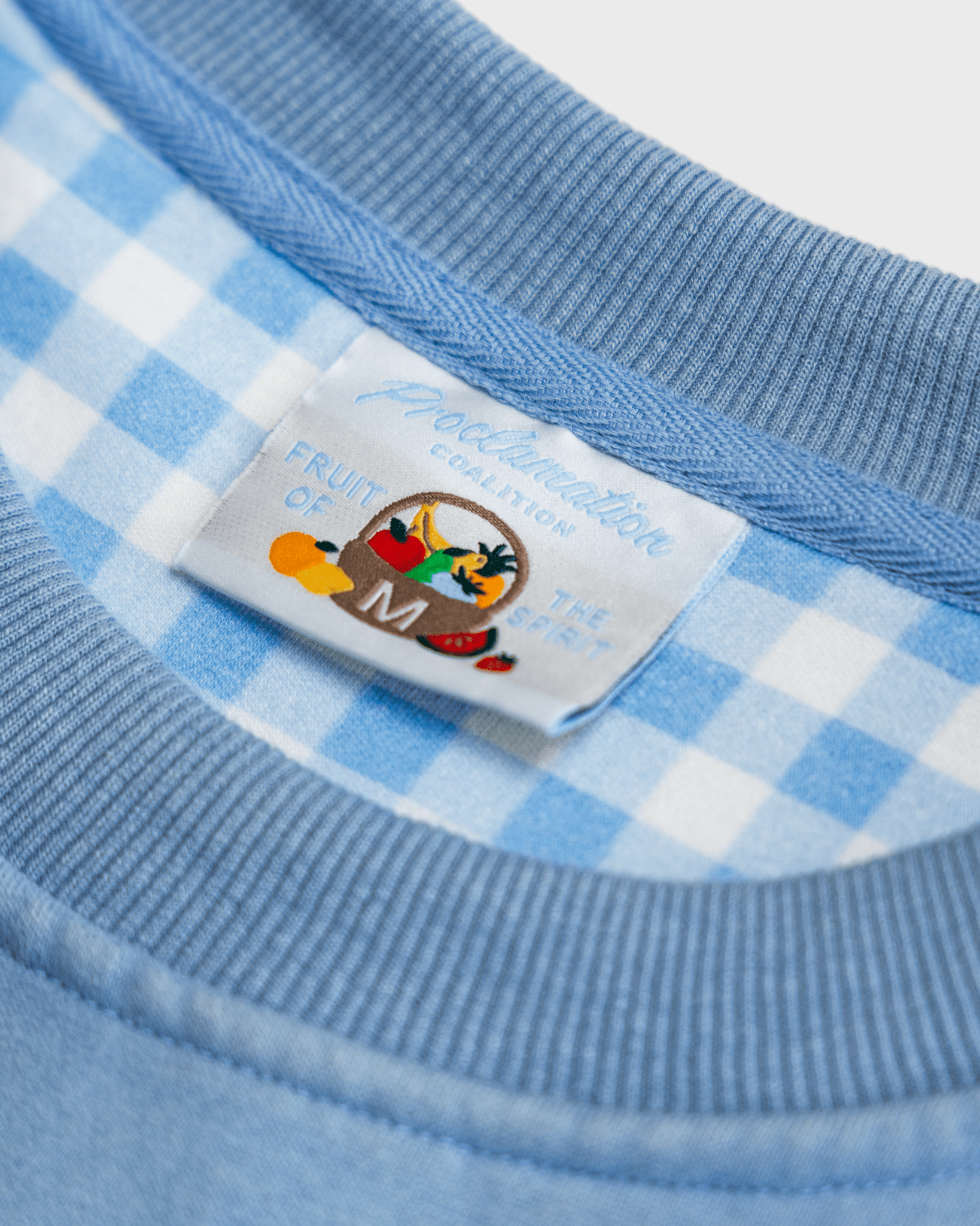 “Fruit Labels” Picnic Comfort Crewneck - Proclamation Coalition