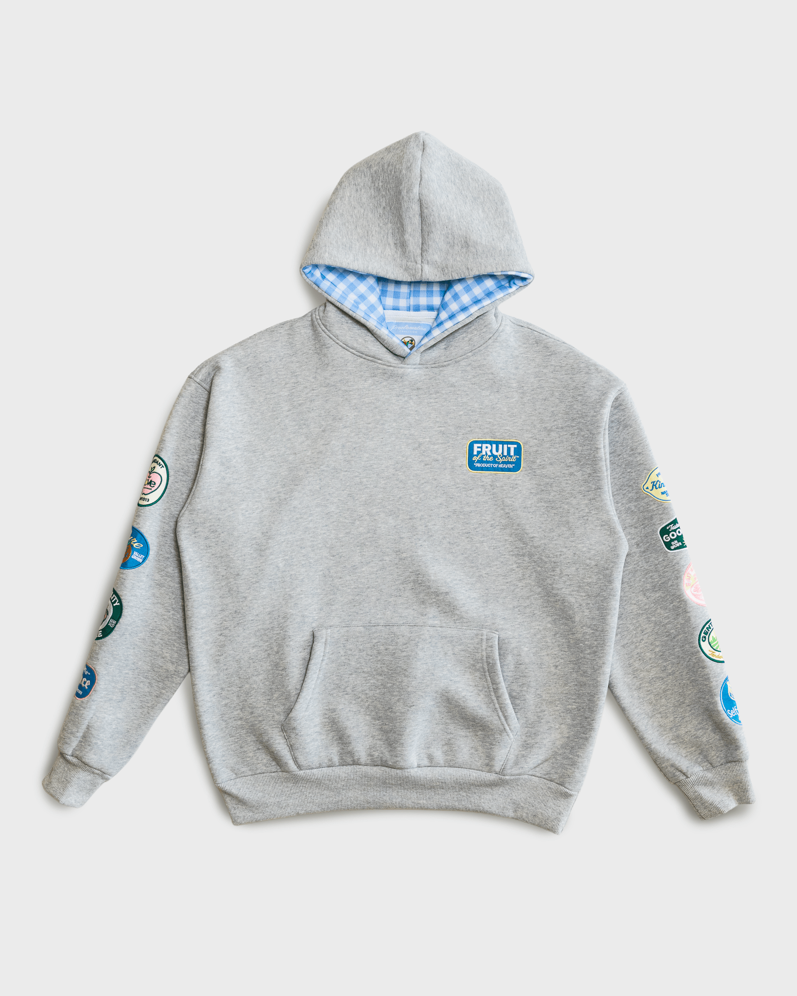 “Fruit Labels” Picnic Comfort Hoodie - Proclamation Coalition