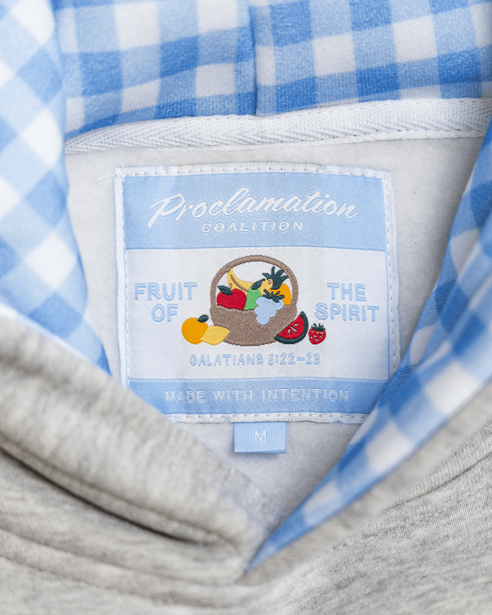 “Fruit Labels” Picnic Comfort Hoodie - Proclamation Coalition