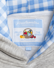 “Fruit Labels” Picnic Comfort Hoodie - Proclamation Coalition