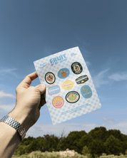 "Fruit Labels" Sticker Sheet - Proclamation Coalition