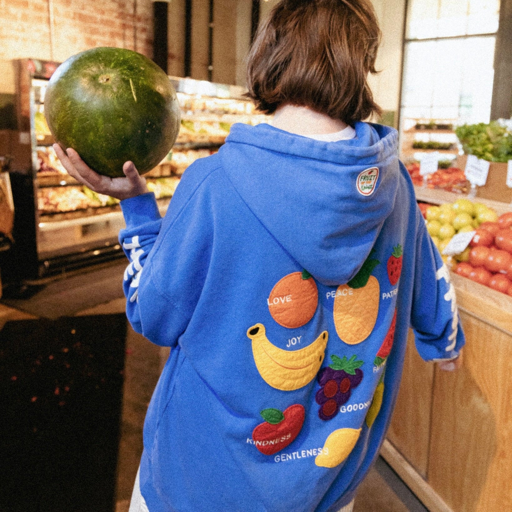 "Fruit of the Spirit - Felt Board" French Terry Hoodie - Proclamation Coalition