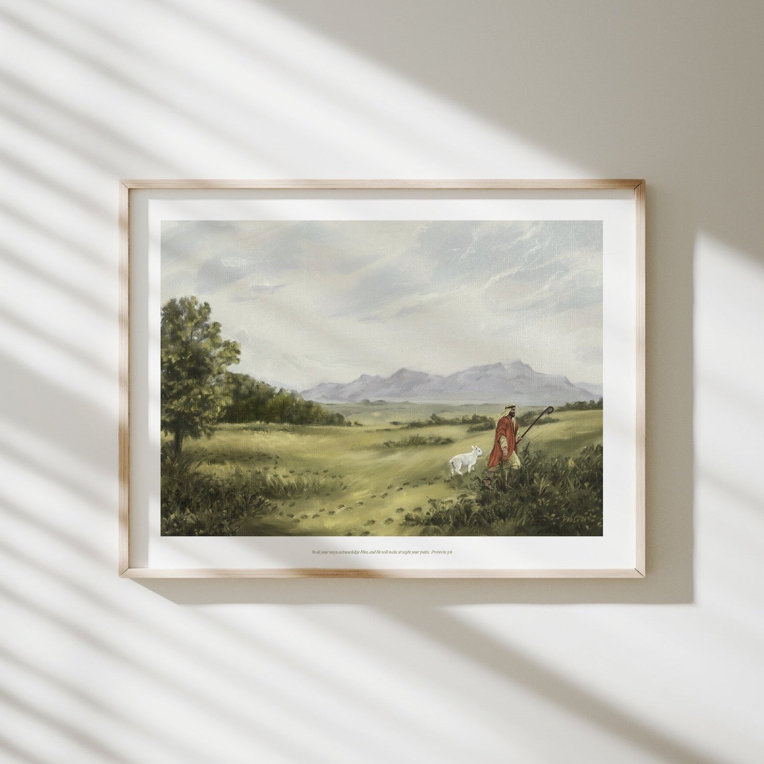 "Good Shepherd" 18x24 Art Print - Proclamation Coalition
