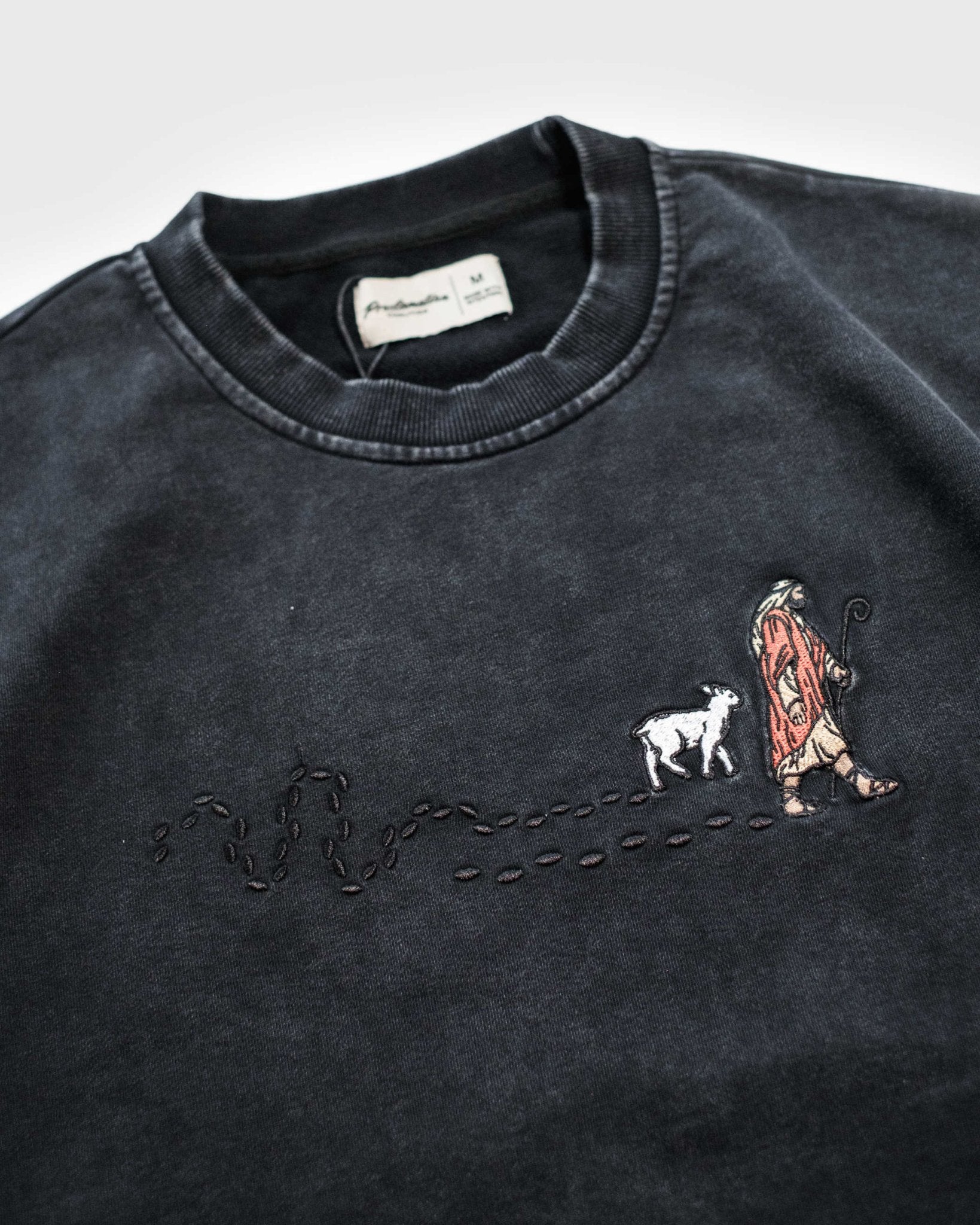 "Good Shepherd" Dark Valleys Heavyweight+ Tee (Puff Print) - Proclamation Coalition