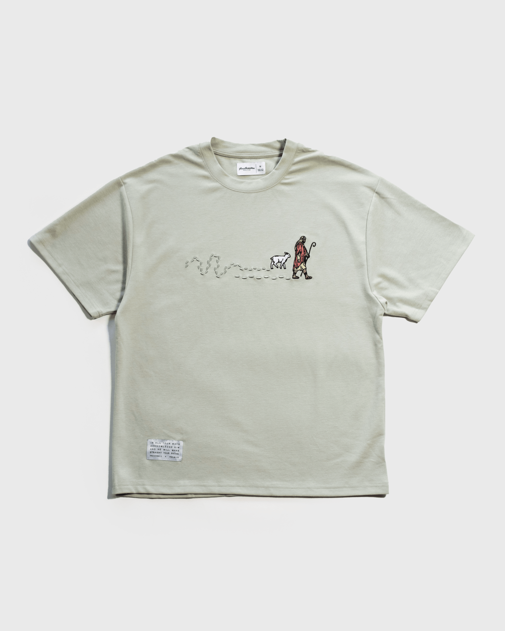 "Good Shepherd" Green Pastures Essential Tee - Proclamation Coalition