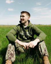 "I'm in the Lord's Army" Military Green Hoodie - Proclamation Coalition