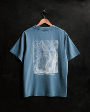 "Immanuel - Where Jesus Walked" Faded Blue Heavyweight Tee - Proclamation Coalition