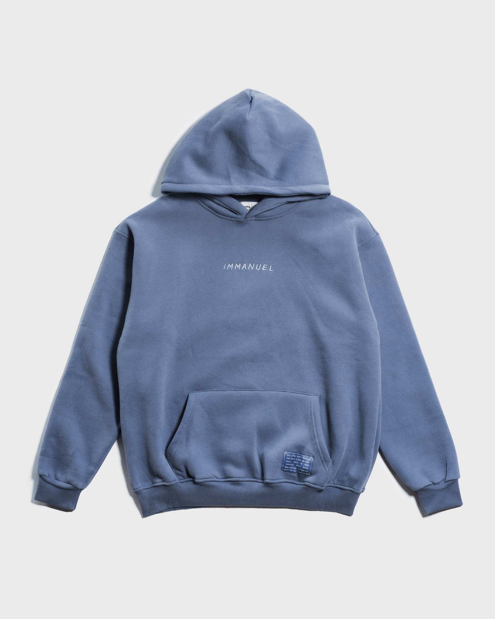 "Immanuel - Where Jesus Walked" Puff - Print Comfort Hoodie - Proclamation Coalition