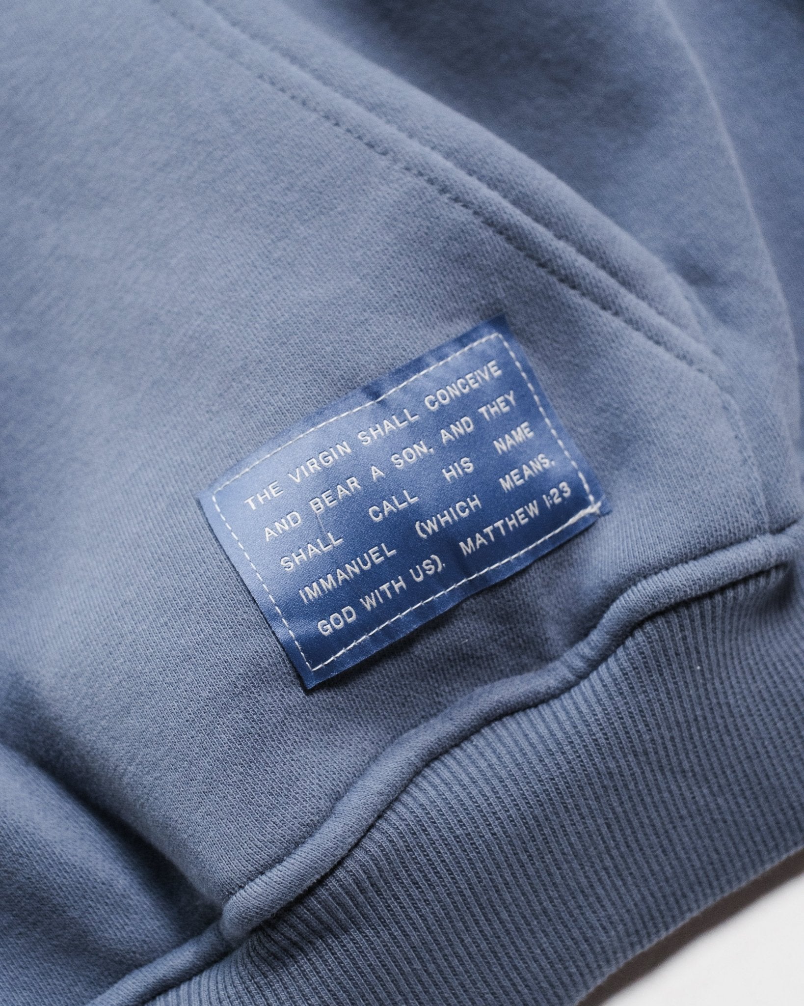 "Immanuel - Where Jesus Walked" Puff - Print Comfort Hoodie - Proclamation Coalition