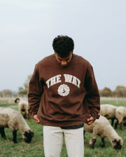 "The Way" Premium Crewneck (Puff Print)