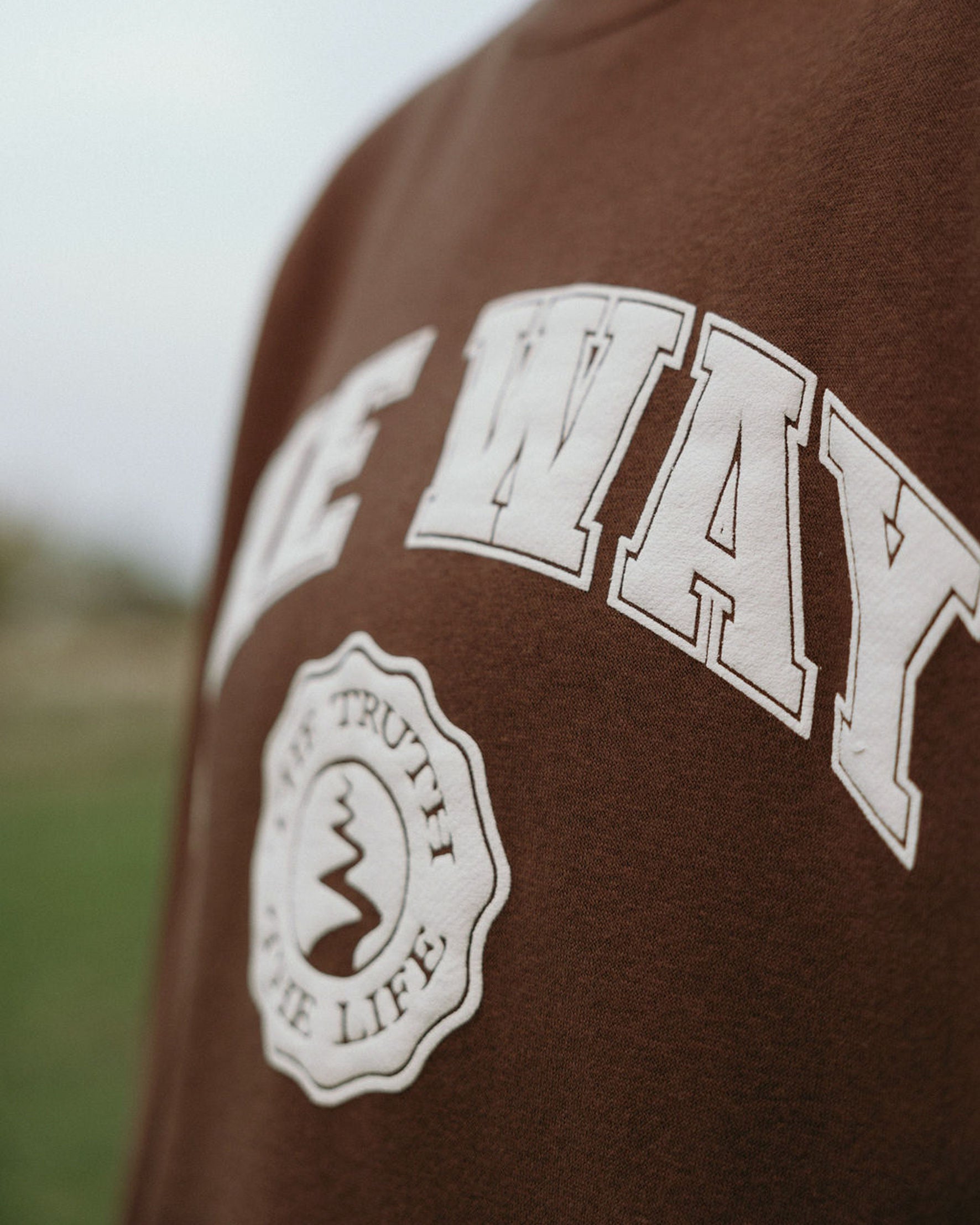 "The Way" Premium Crewneck (Puff Print)