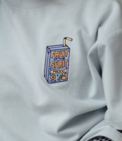 "Juice Box" Blue Mist Essential Tee - Proclamation Coalition
