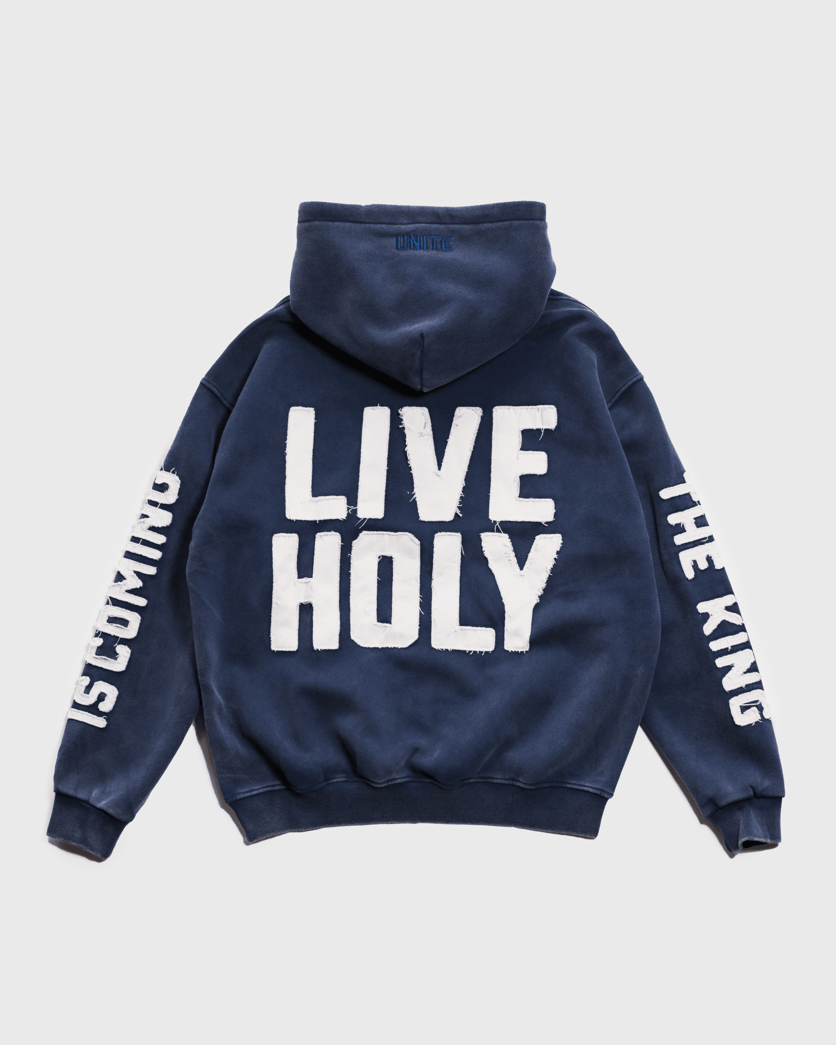 "Live Holy...The King is Coming" Comfort Hoodie - Proclamation Coalition