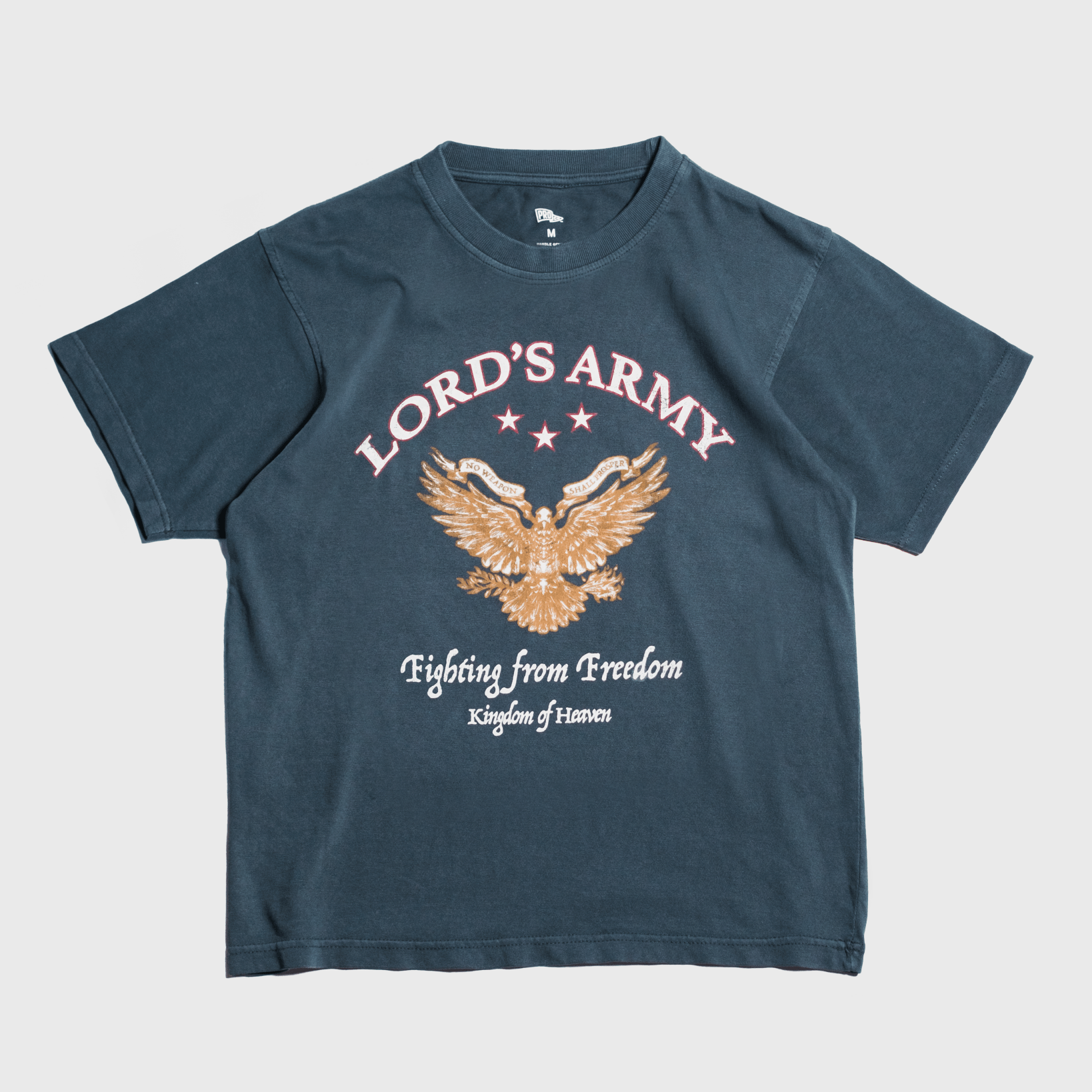 "Lord's Army" Midnight Heavyweight Tee - Proclamation Coalition