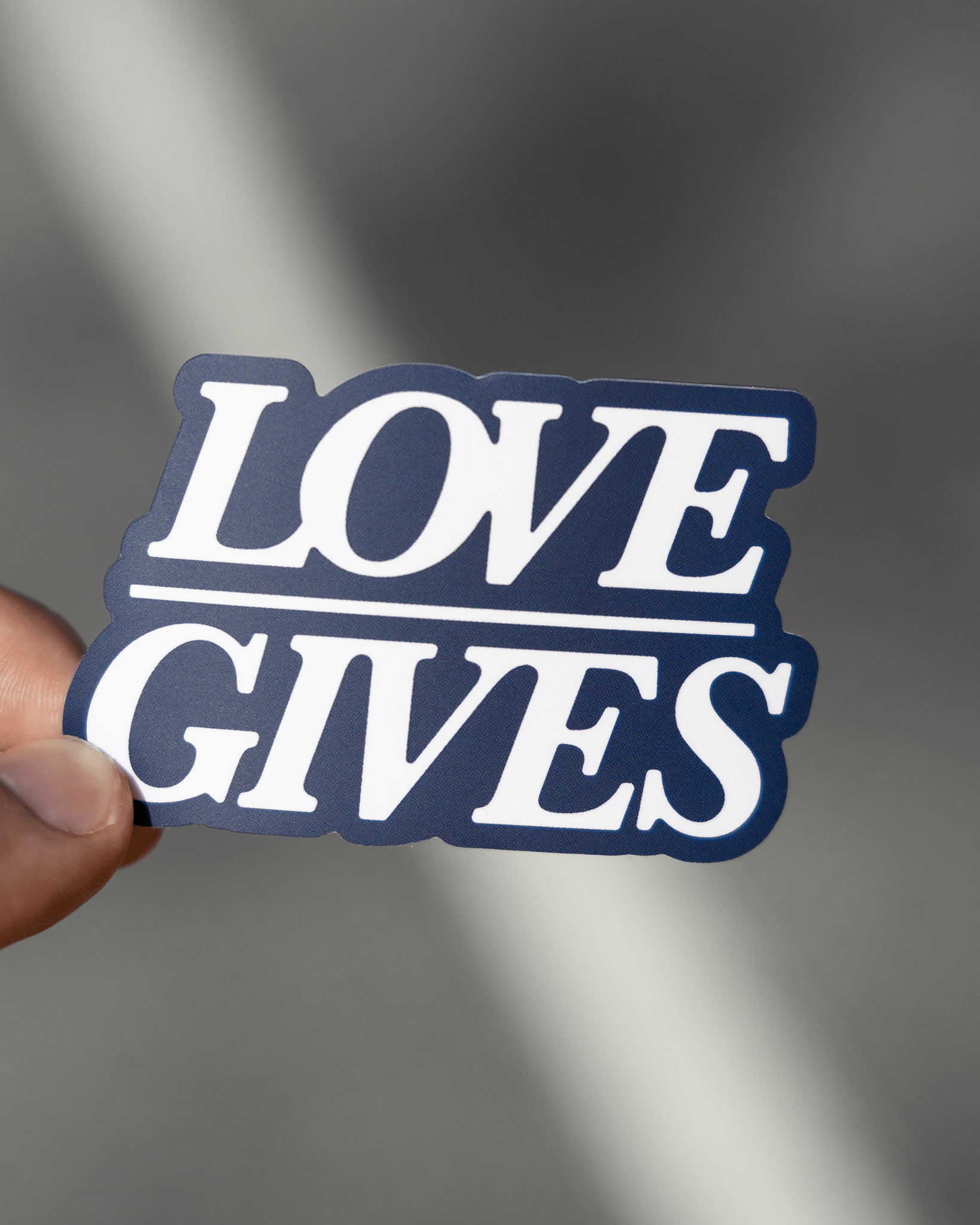 "Love Gives" Sticker - Proclamation Coalition
