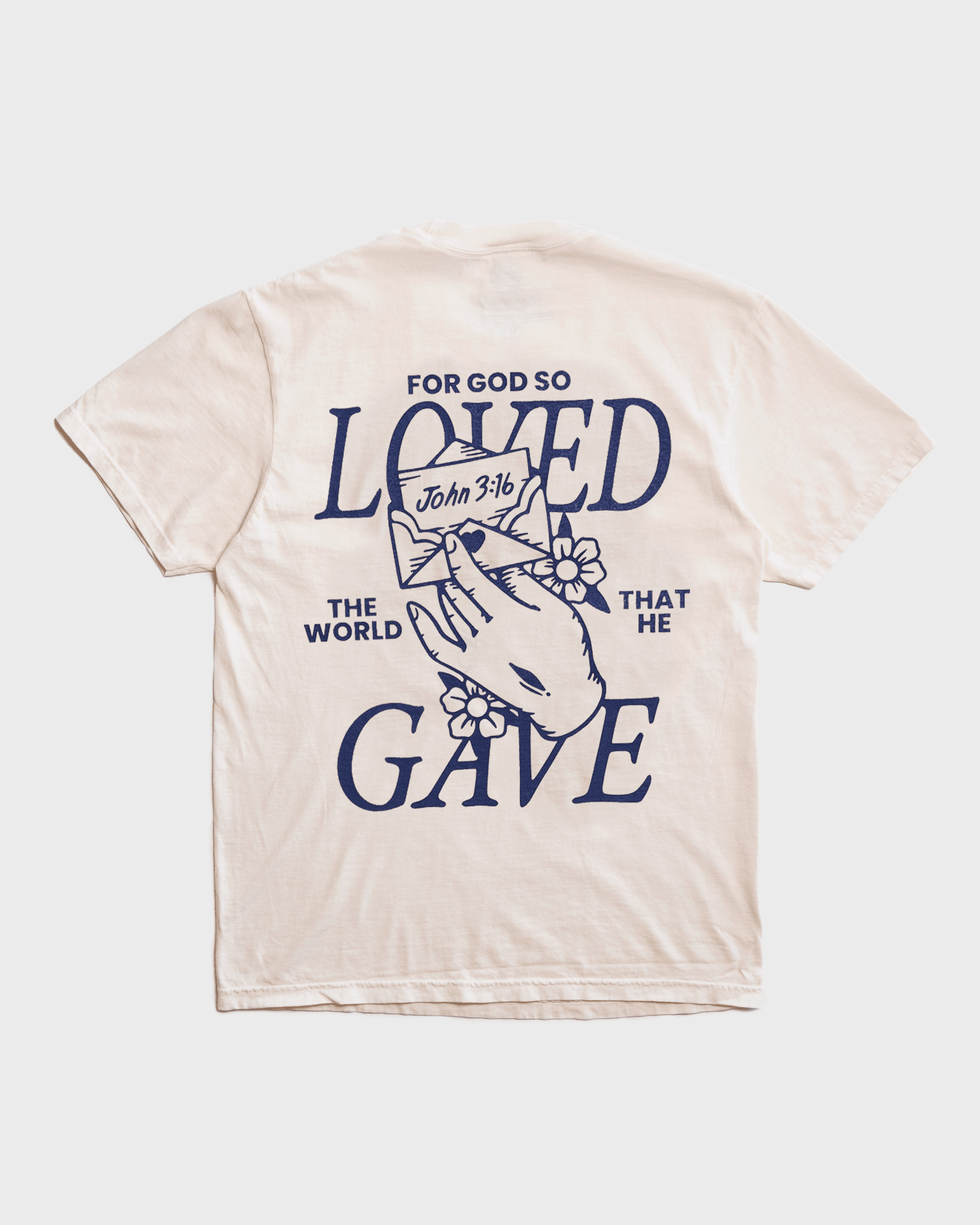 "Love Letter X Love Gives" Ivory Tee - Proclamation Coalition