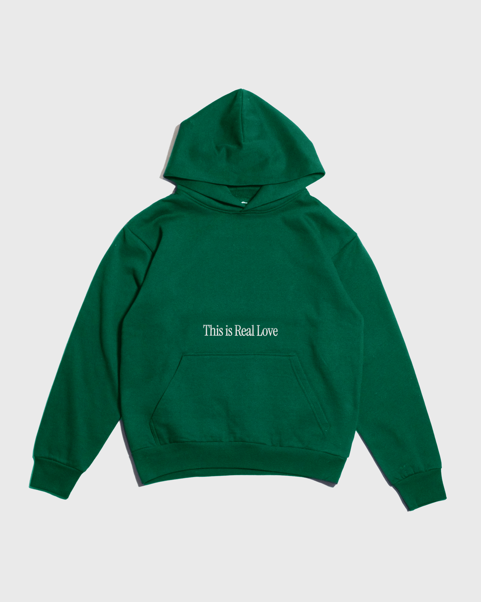 "Loved to Death (and Back)" Green Heavyweight Hoodie - Proclamation Coalition