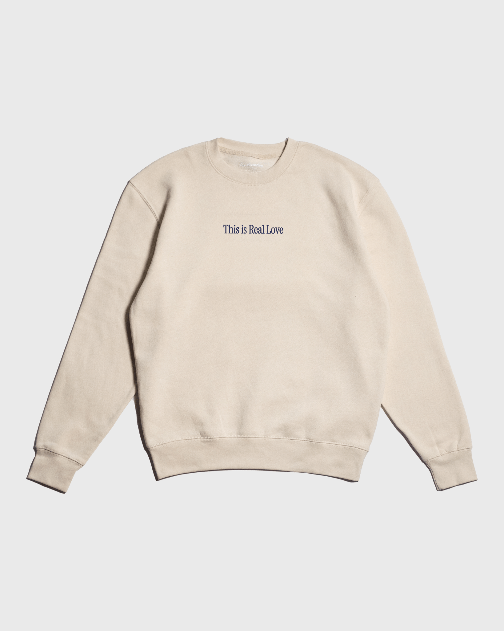 "Loved to Death" Ivory Crewneck - Proclamation Coalition