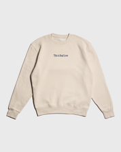 "Loved to Death" Ivory Crewneck - Proclamation Coalition