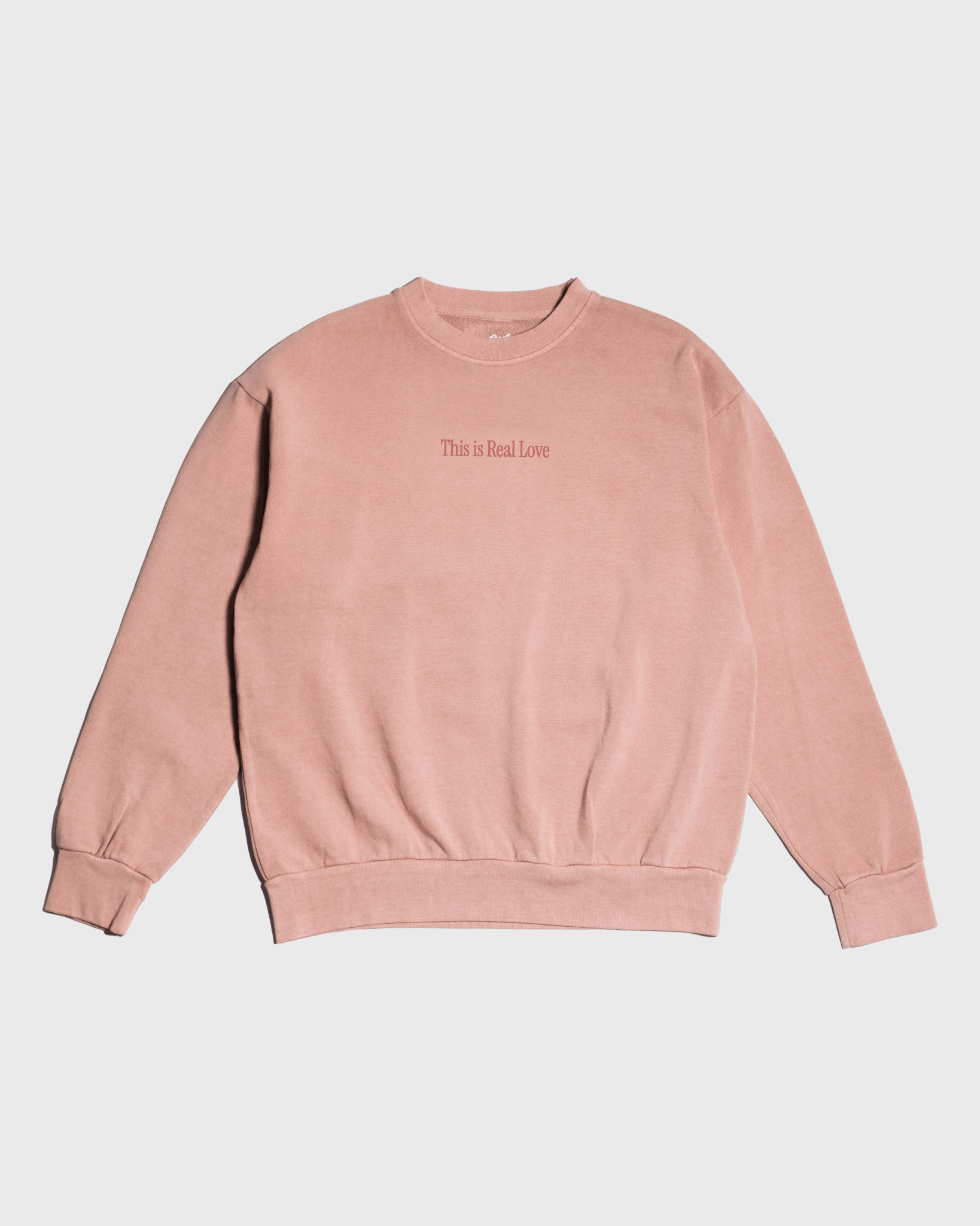 "Loved to Death" Peachy Heavyweight Crewneck - Proclamation Coalition